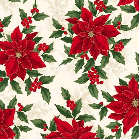 hancock fabrics red and white pointsettias with gold metallic|Hoffman Metallic .